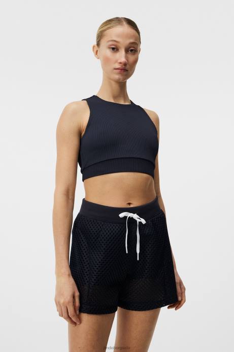 Women J.Lindeberg Navy Penelope Top Clothing 8R621405