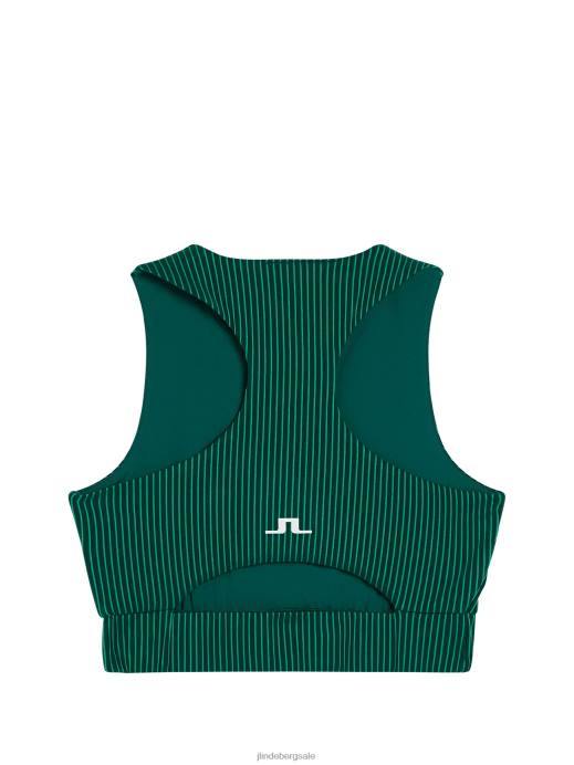 Women J.Lindeberg Rain Forest Penelope Top Clothing 8R621406