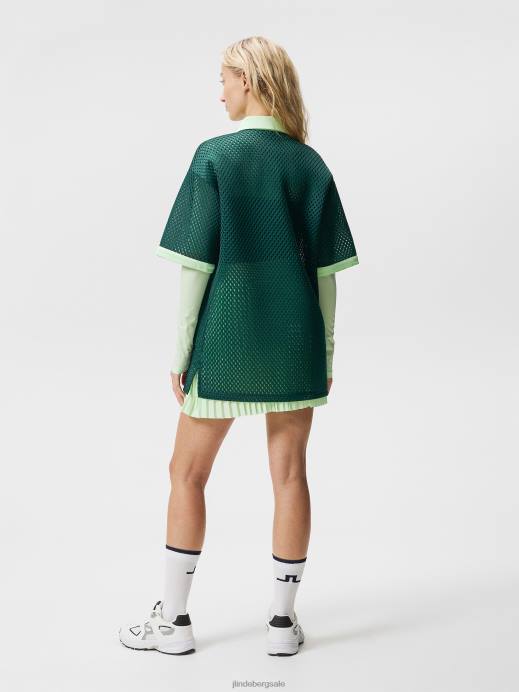 Women J.Lindeberg Rain Forest Tina Top Clothing 8R621516