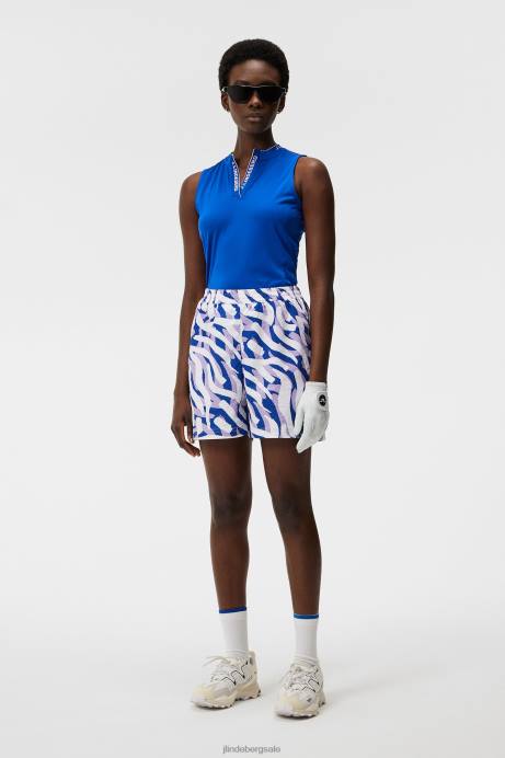 Women J.Lindeberg Surf the Web Leya Sleeveless Top Clothing 8R621394