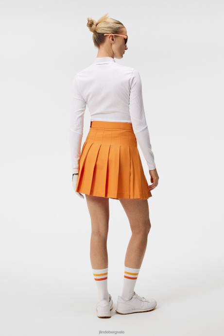 Women J.Lindeberg White Peggy Top Clothing 8R621524