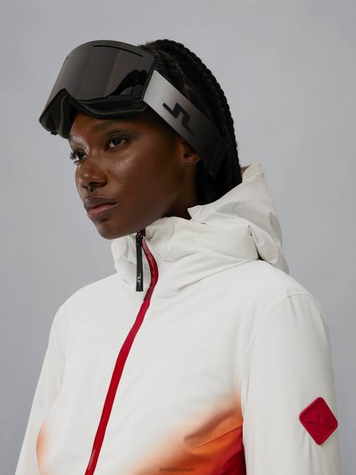 Women J.Lindeberg Barbados Cherry Halo Pro Print Jacket Clothing 8R622025