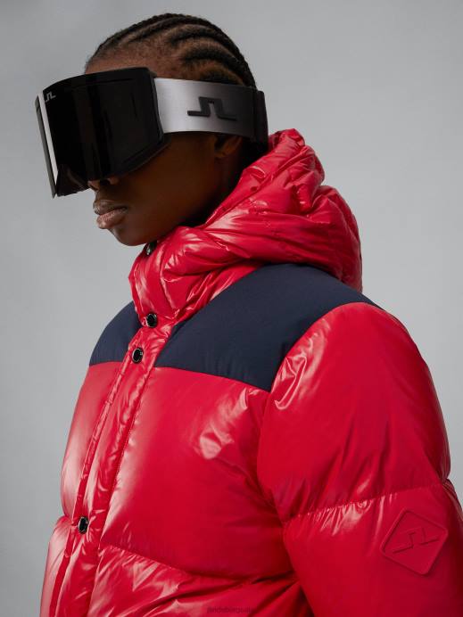 Women J.Lindeberg Barbados Cherry Solar Down Jacket Clothing 8R622037