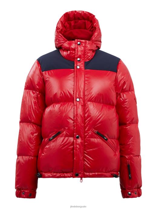 Women J.Lindeberg Barbados Cherry Solar Down Jacket Clothing 8R622037