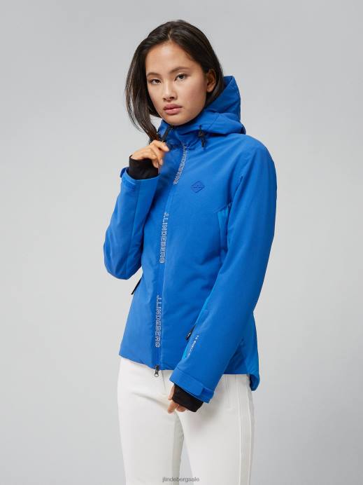 Women J.Lindeberg Directoire Blue Starling Jacket Clothing 8R622027