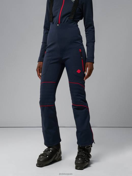 Women J.Lindeberg Navy Stanford Pro Bib Pant Clothing 8R622062